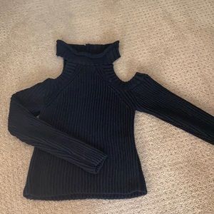 LF cut out sweater